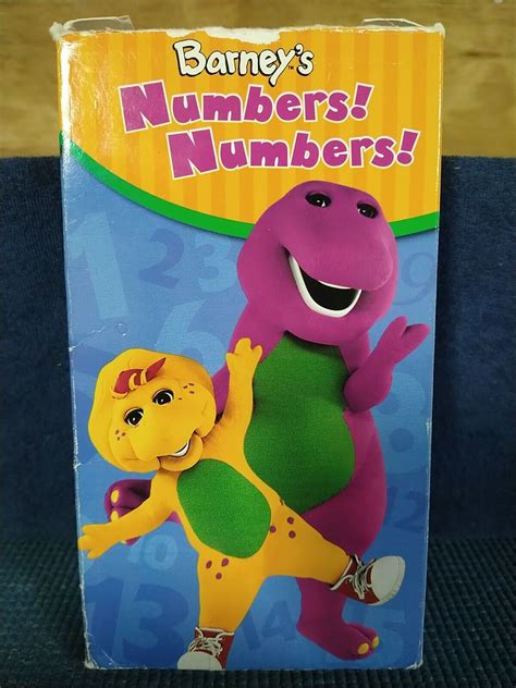 barney numbers numbers vhs